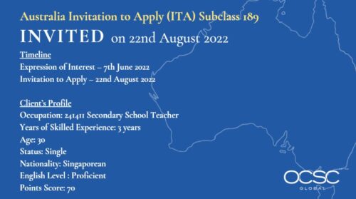 Apply for Australia Skilled Independent Visa Subclass 189